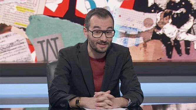 Jair Domínguez, conductor y guionista de 'Està passant'
