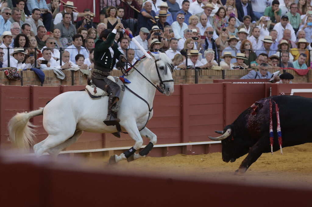 Im&aacute;genes de la corrida de rejones en la Maestranza de Sevilla