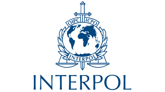 Distintivo de la Interpol