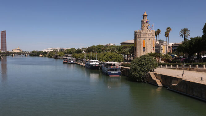 El río Guadalquivir en una imagen reciente.