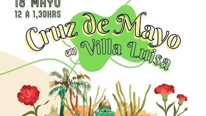 Nuevo Futuro organiza este jueves 18 de mayo una Cruz de Mayo solidaria en Villa Luisa