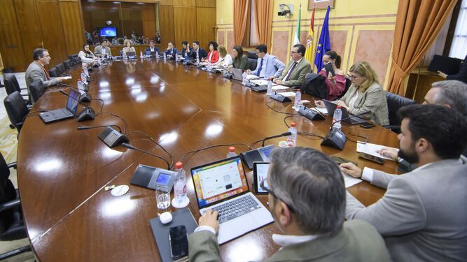 Comisión de Fomento sobre los regadíos en el área de Doñana.