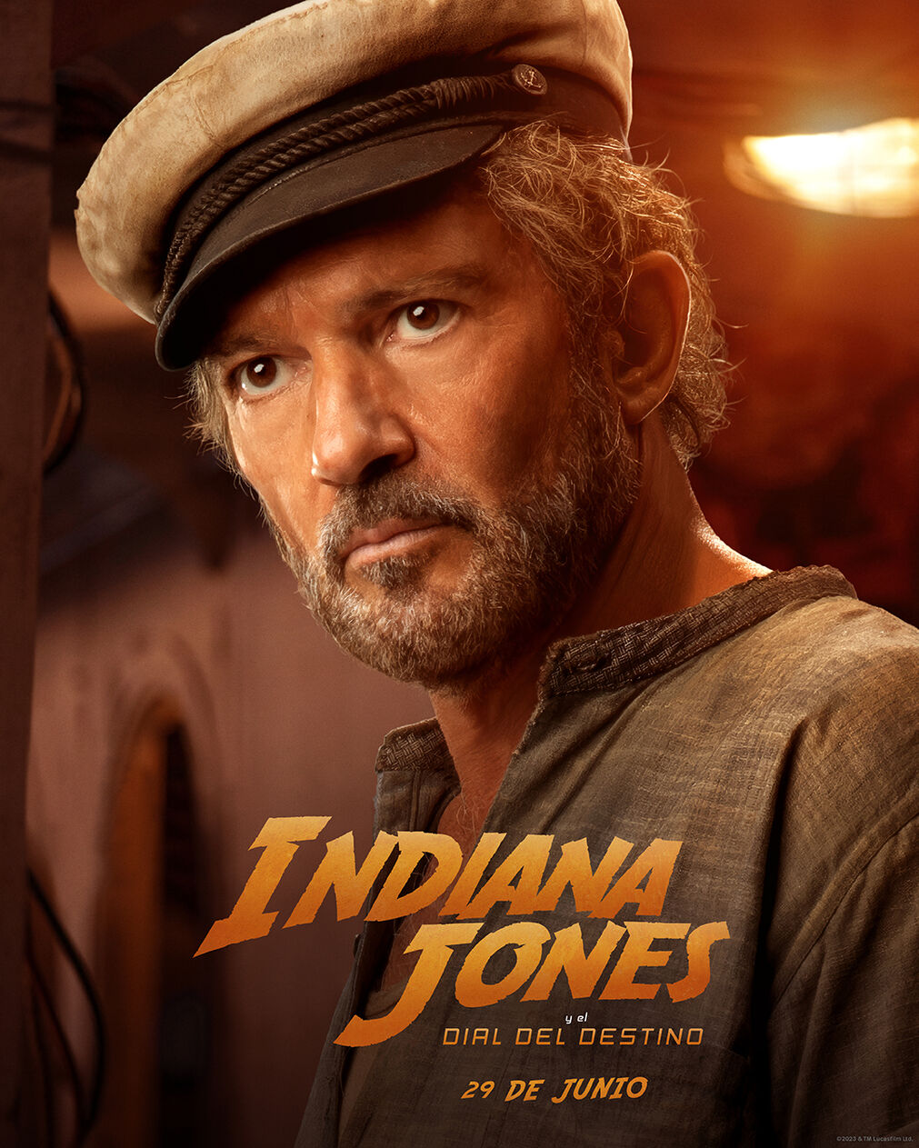 Indiana Jones y El Dial del Destino | P&oacute;ster promocional