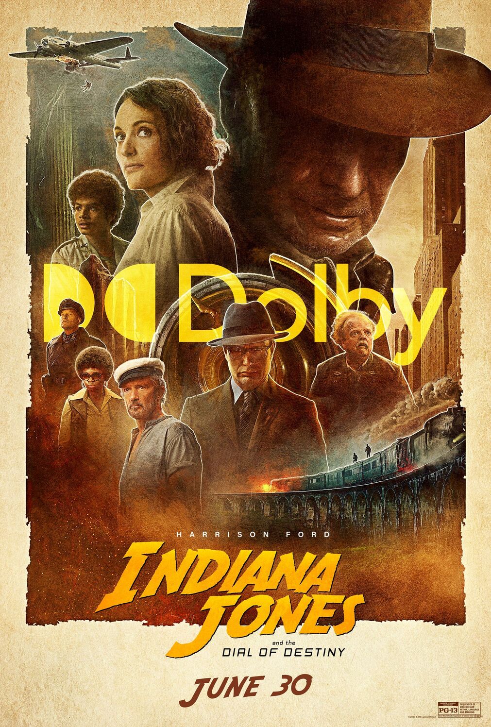 Indiana Jones y El Dial del Destino | P&oacute;ster promocional