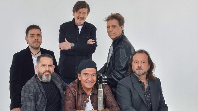 El grupo de rock Los Secretos.