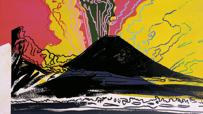 La obra 'Vesuvius' de Andy Warhol.