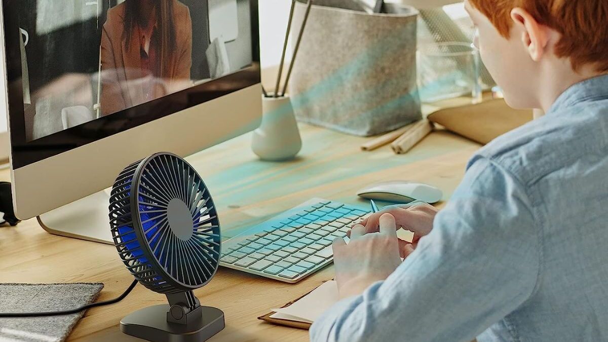 Este ventilador de escritorio top ventas en AliExpress ¡ahora