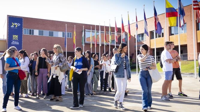 Jornada de puertas abiertas organizadas para estudiantes en la UPO.