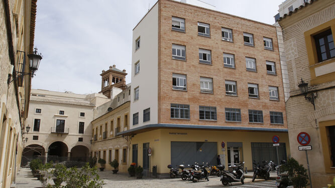 La calle Maese Rodrigo situada en el entorno de la Moneda.