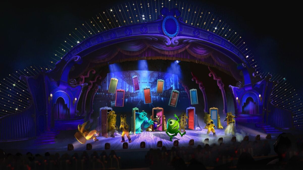 El espectáculo de Pixar en Disneyland Paris