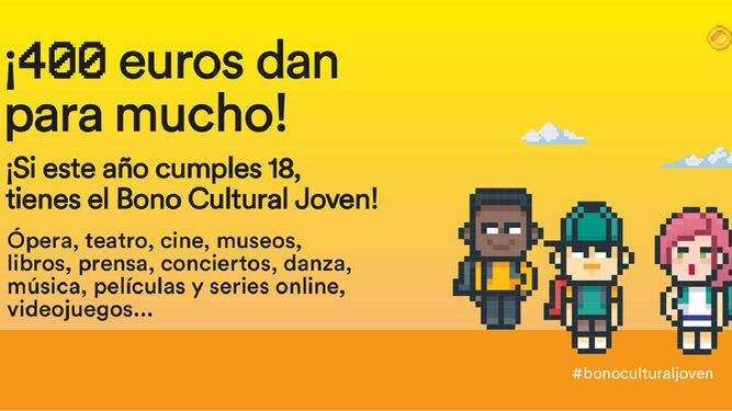 Más de 9.000 jóvenes de la provincia de Sevilla ya han solicitado el Bono Cultural Joven 2023