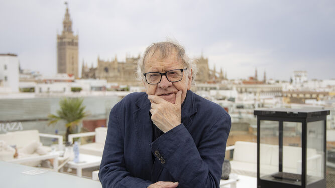 Ian Gibson, fotografiado en una reciente visita a Sevilla.