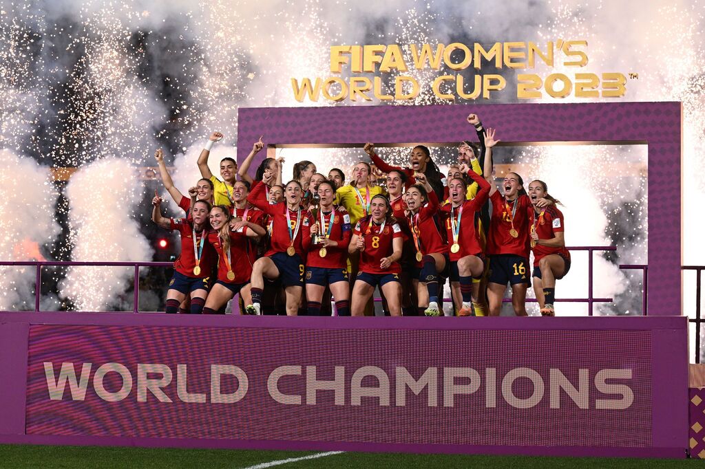 Fotos de la final femenina del Mundial entre Espa&ntilde;a e Inglaterra
