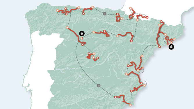 Recorrido de la Vuelta a España 2023: Vuelven los colosos