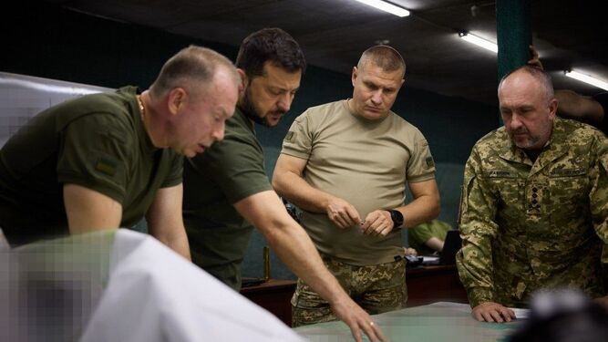Las tropas ucranianas superan la primera línea de la defensa rusa en el sur