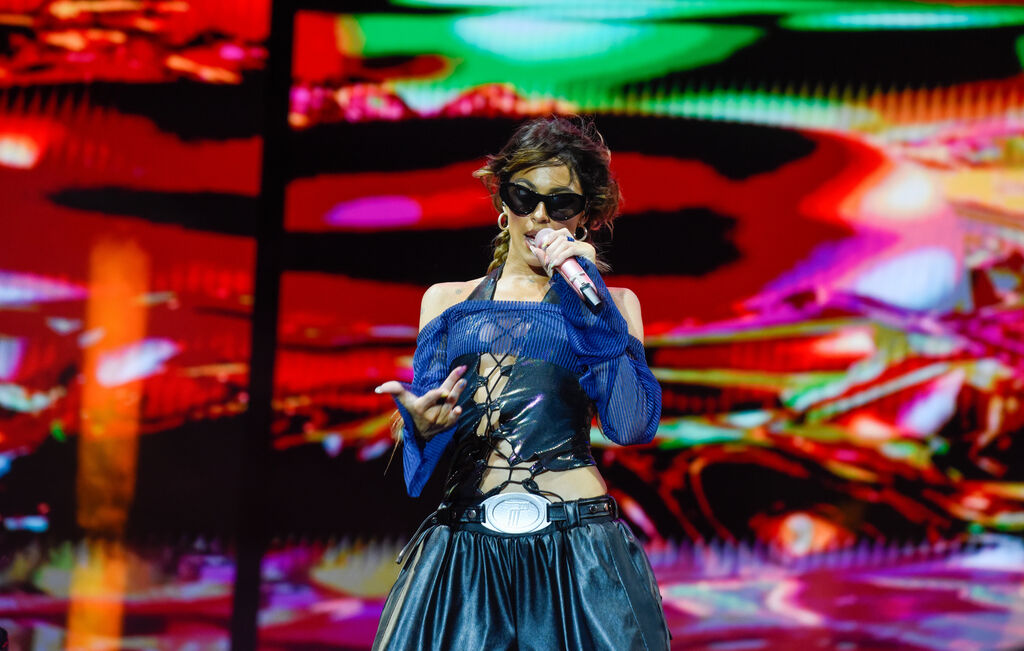 Las im&aacute;genes del concierto de la cantante argentina Tini en el Cabaret Festival