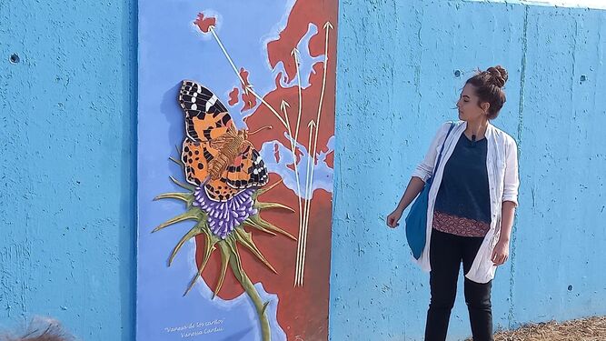 Torreblanca inaugura su tercer mosaico en el Jardín y Refugio de las Mariposas