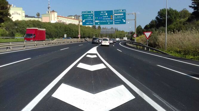 La Junta licita la obra del carril BUS-VAO en el Aljarafe entre el PISA y la Autovía de Coria por 17 millones