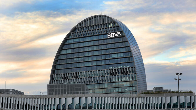 Sede central del BBVA en Madrid.