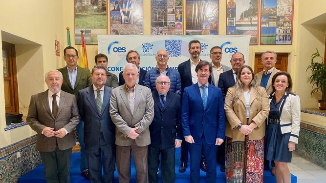 Comité ejecutivo de la Confederación de Empresarios de Sevilla