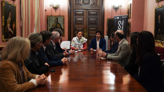 Reunión del Consejo Asesor de la Bienal de Flamenco.