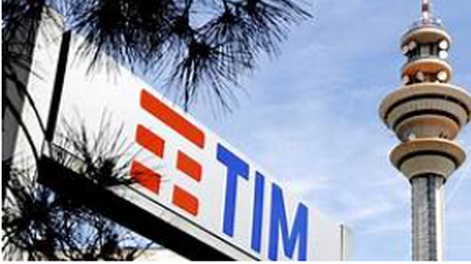 Logo de Telecom Italia (TIM).