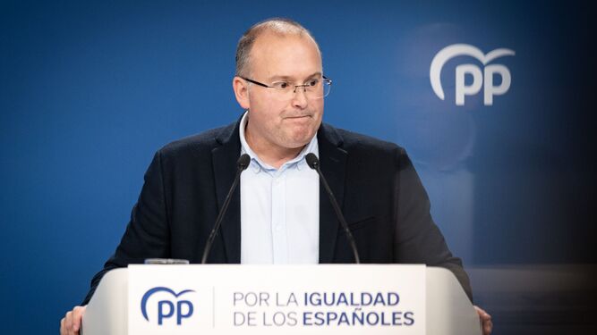 Miguel Tellado, vicesecretario de Organización del PP