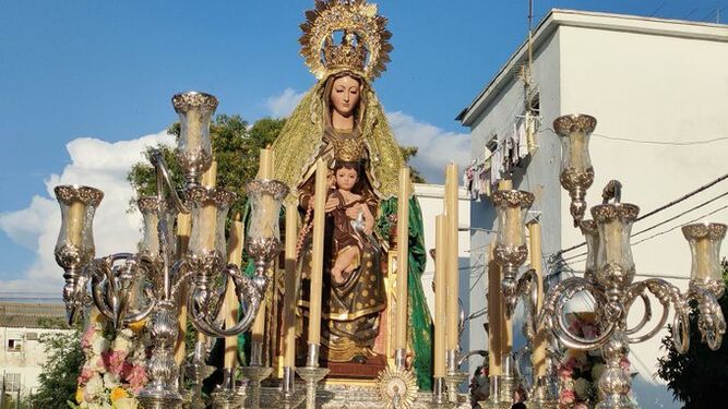 La Candelaria Madre de Dios presidirá el Pregón de las Glorias de Sevilla 2024.