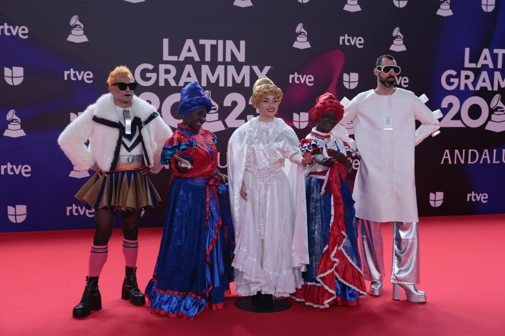 La alfombra roja de la gala de los Grammy Latinos 2023 en Sevilla.