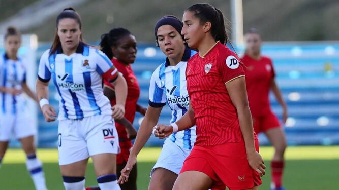 El Sevilla Femenino asalta Zubieta en el tiempo de prolongación (1-2).