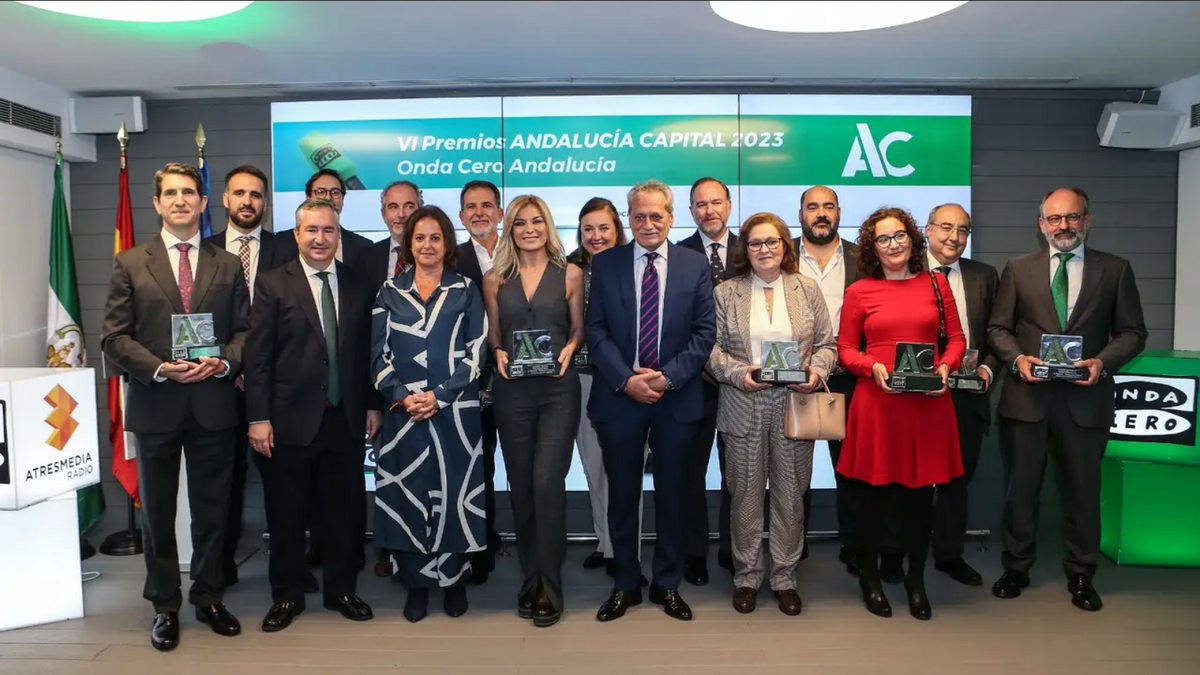 Galardonados con los Premios Andalucía Capital de Onda Cero Andalucía