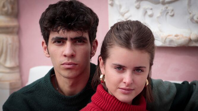 Quique Niza y Mia Lardner, protagonistas de 'Grease' en Sevilla.