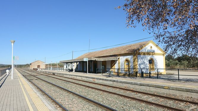 Imagen de la estación de Setenil de las Bodegas (Cádiz).