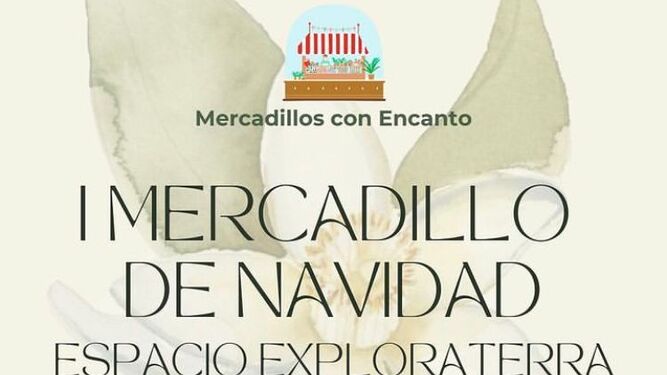 Cartel de 'Mercadillos con Encanto' en Sevilla