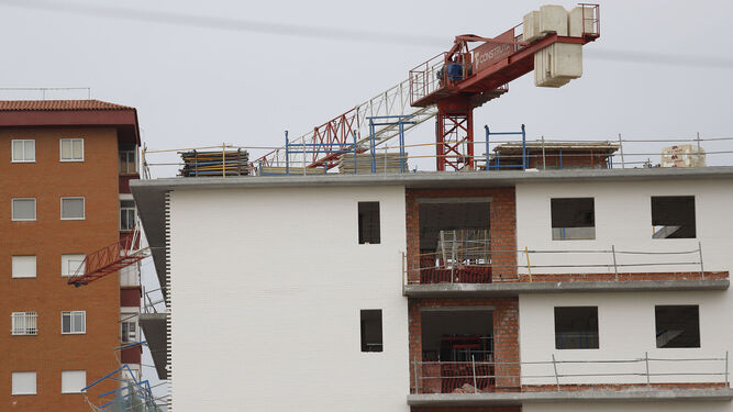 Construcción de un edificio de viviendas en Huelva
