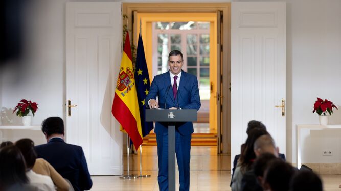 Pedro Sánchez, tras el Consejo de Ministros