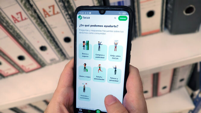 Facua lanza una app con inteligencia artificial para asesorar a los consumidores sobre sus derechos