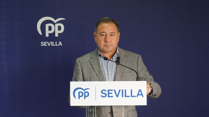 Ricardo Sánchez, presidente del PP provincial de Sevilla.