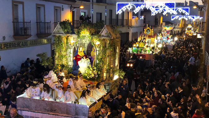 Cabalgata de Reyes Magos en Dos Hermanas.