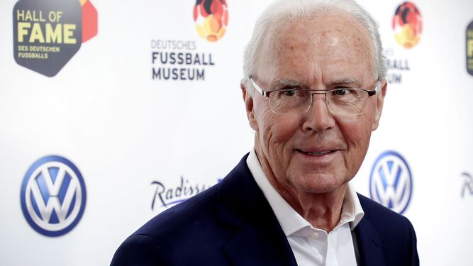 Franz Beckenbauer, en una imagen reciente de archivo.