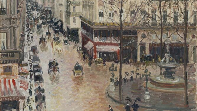 'Rue Saint-Honoré, après midi, effet de pluie'