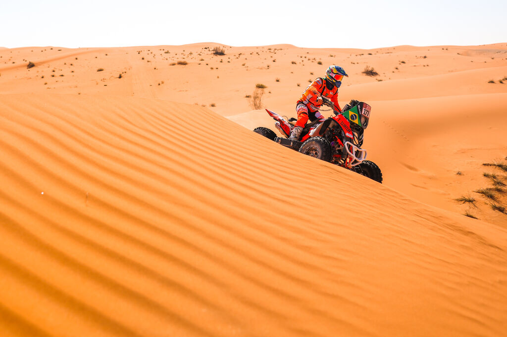 Las espectaculares im&aacute;genes del Dakar por las dunas