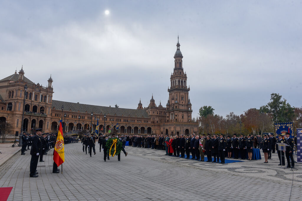 Acto de celebraci&oacute;n del Bicentenario de la Polic&iacute;a Nacional en Sevilla