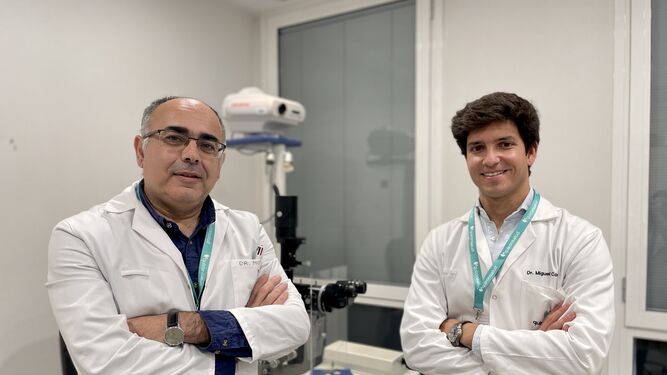 Los doctores Antonio Uceda y Miguel Contreras.