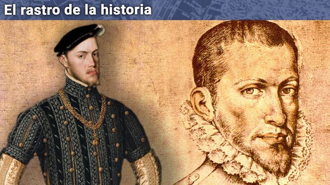 Felipe II (izquierda) y Argote de Molina. Parecidos razonables.