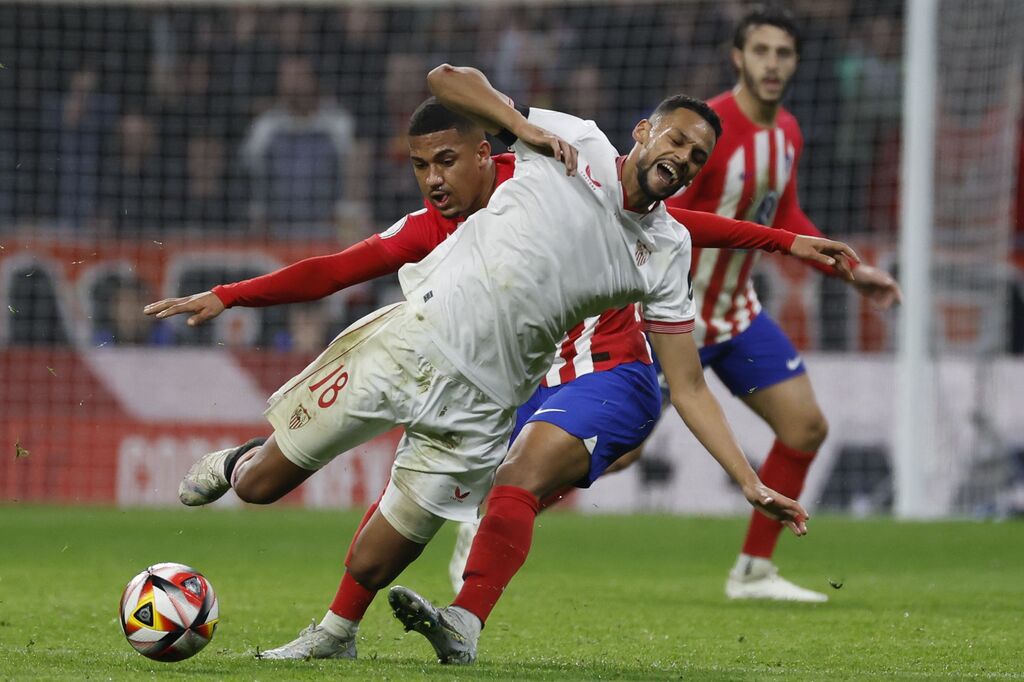 Las fotos del Atl&eacute;tico de Madrid - Sevilla en cuartos de la Copa del Rey