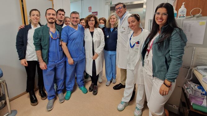 El equipo de Oncología Radioterápica Pediátrica.