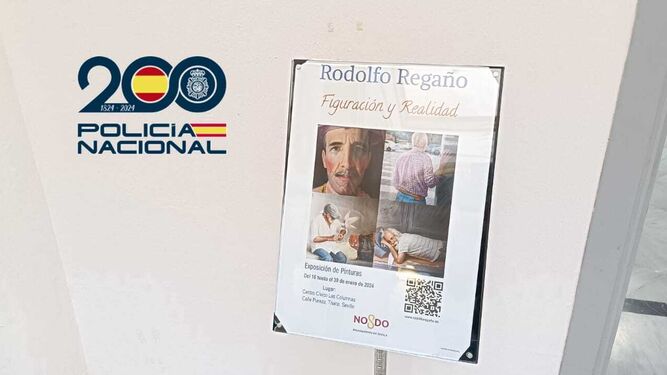 Detenido un familiar del pintor Rodolfo Regaño por vender sin permiso sus obras
