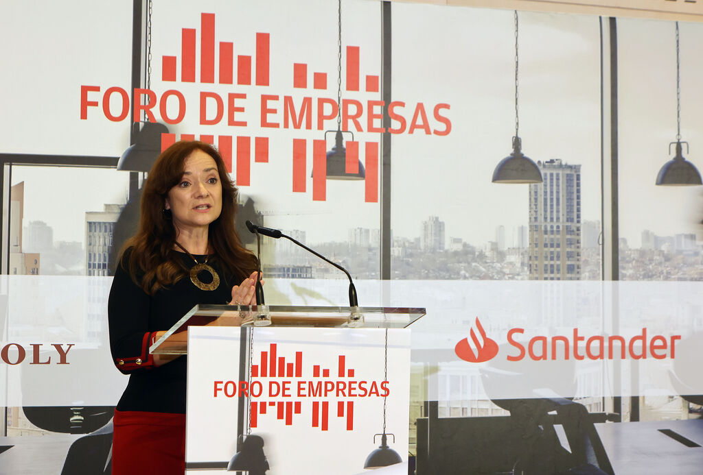 FORO EMPRESAS BANCO SANTANDER.Carolina Espa&ntilde;a, consejera econom&iacute;a