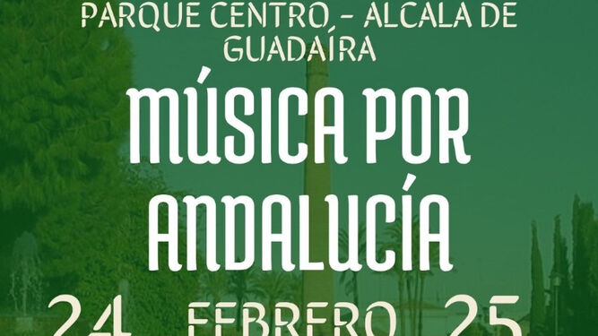Cartel de  ‘Música por Andalucía’